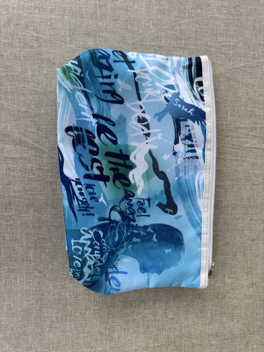 Kosmetikkoffer: Cooler Necessaire 💙 – Gebraucht aus Reichenburg von Noele123