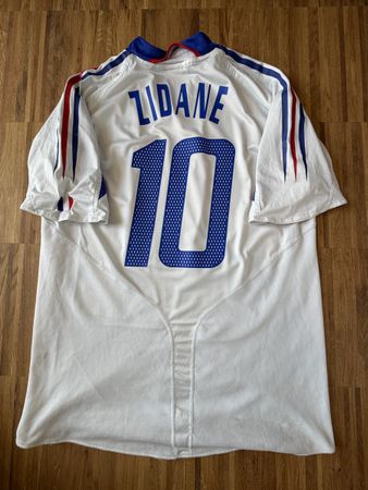 Original Zidane Frankreich 2004 Trikot M