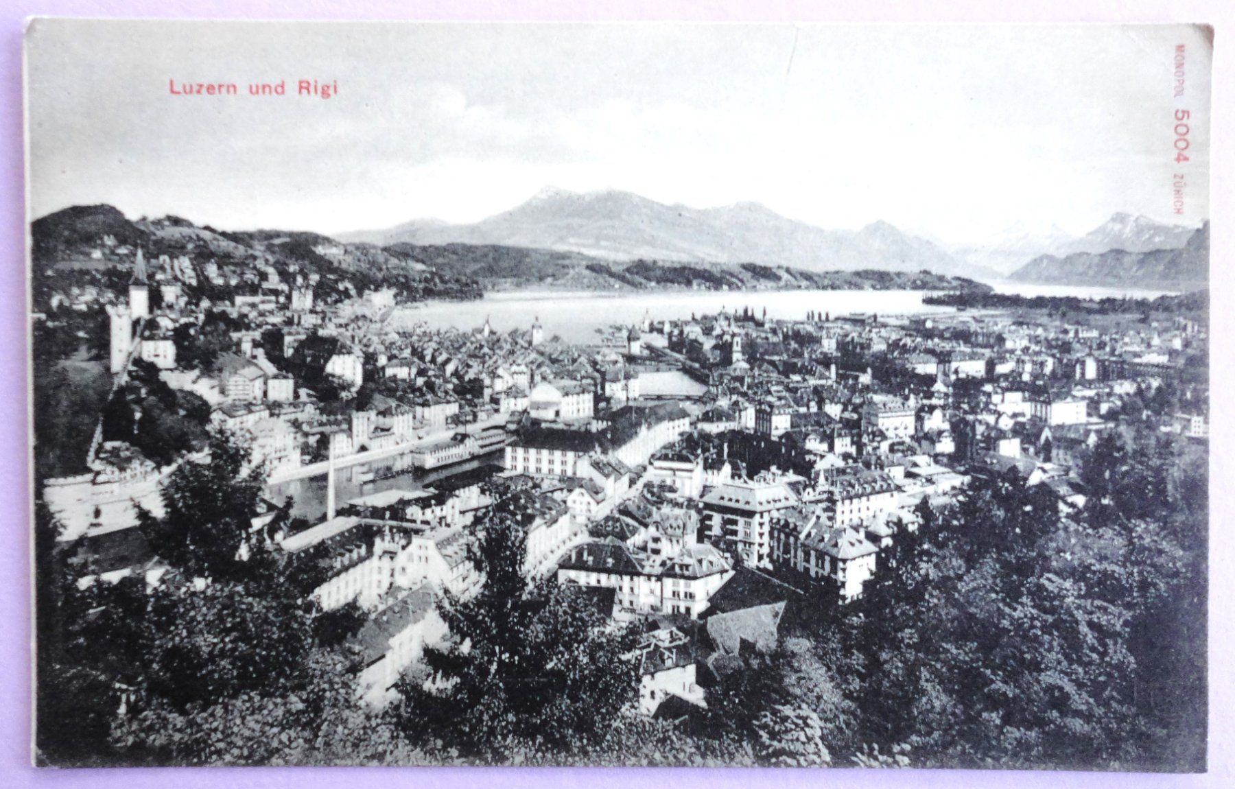 Cartoline postali: Luzern und Rigi – Usato da Fétigny venduto da Billy2miny