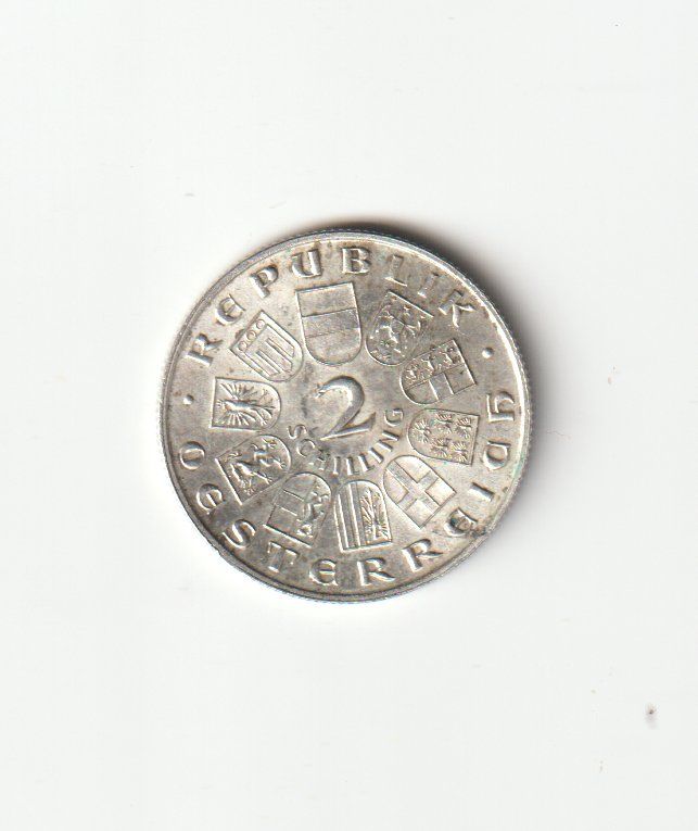 Alle Münzen: 2  Schilling  1932 – Gebraucht aus Minusio von Mer66 1