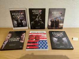 DVD USA NTSC House of Cards the complete series