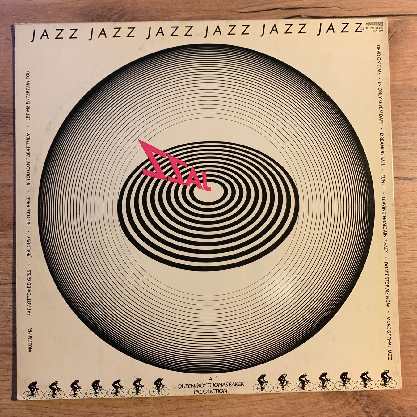 Dischi in vinile: QUEEN - JAZZ...OG GER 1978...VG++/VG+ – Usato da Gals venduto da Diskopatshop 2