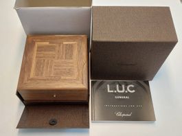 Chopard L.U.C - braune Holz Box - ca. 2015 - NEU