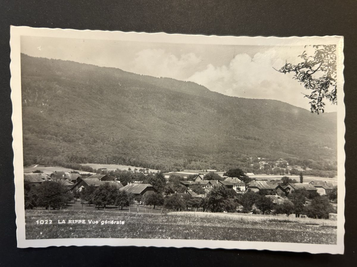 Cartoline postali: La Rippe VD – Usato da Fanas venduto da Alessio11