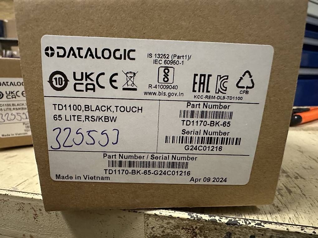 Scanner: neuer Datalogic Touch TD1100 65 Lite - Barcode-Scanner – Nuovo e nell'imballaggio originale da Necker venduto da liq24 3