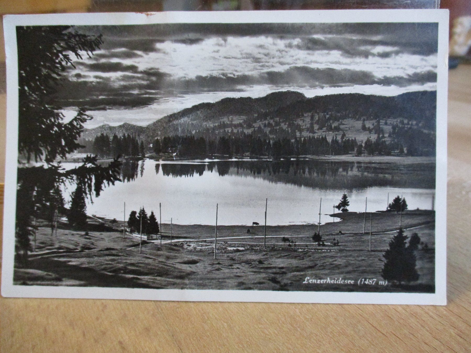 Ansichtskarten: Lenzerheide See 1939  Postkarte  1 – Gebraucht aus Felsberg von sanwill