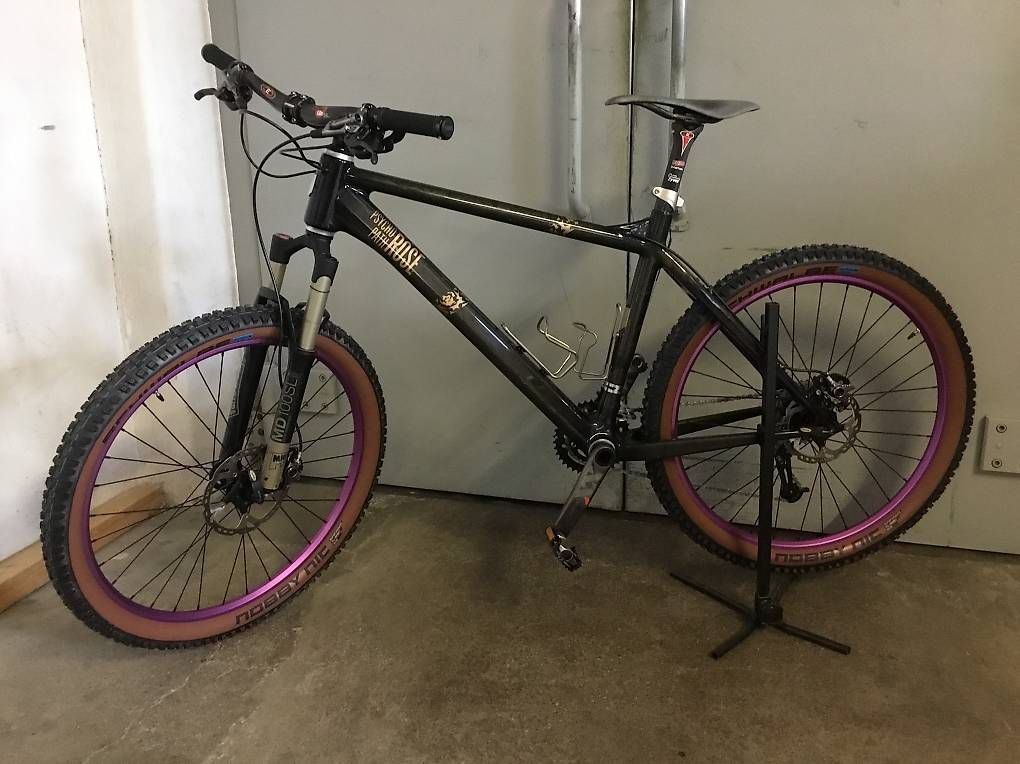 Velos: Fahrrad Psycho Path Rose Carbon – Gebraucht aus Bischofszell von Mr.Kompass