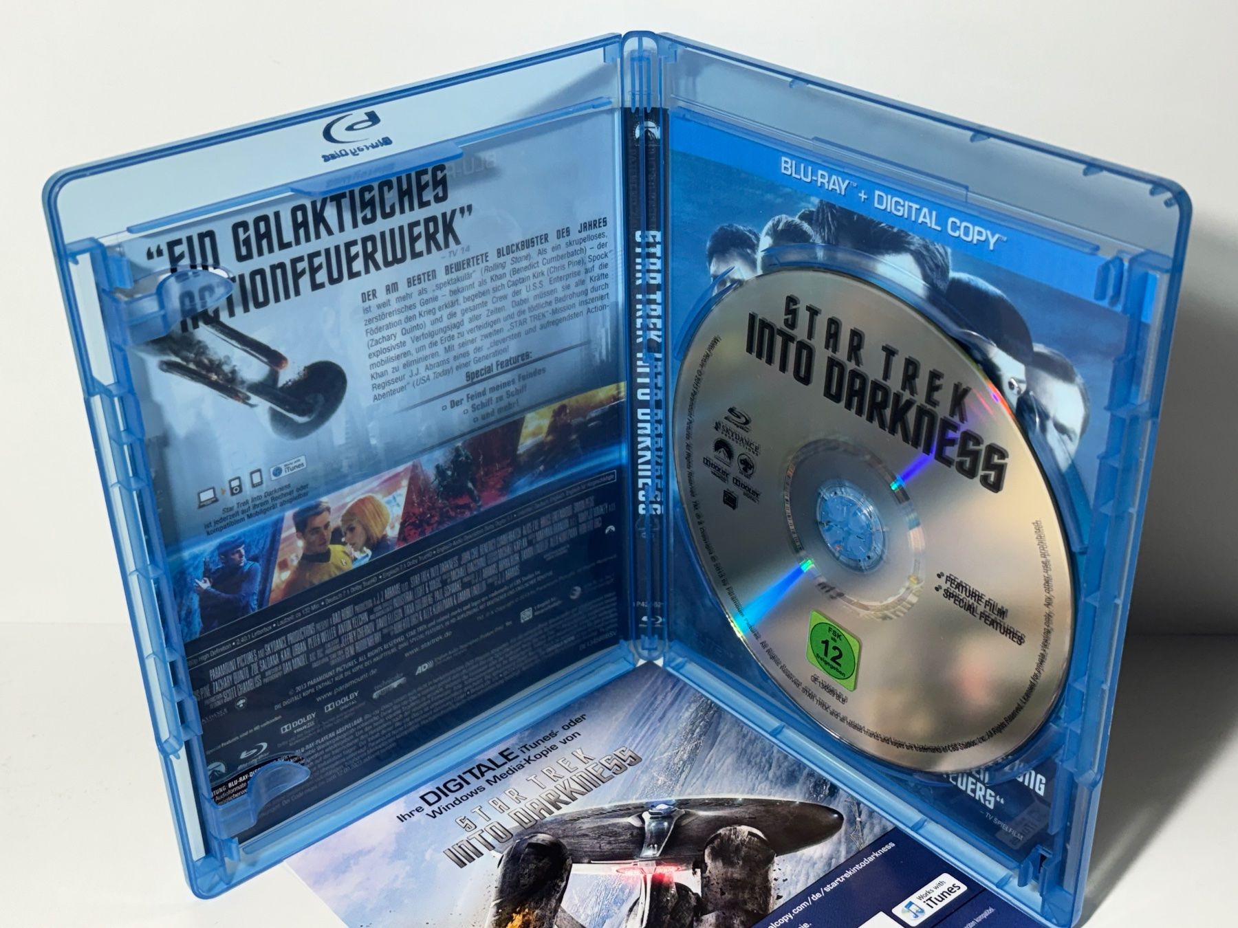 Tutti i DVDs: Star Trek - Into Darkness Blu Ray – Usato da Wilderswil venduto da Sstriker 2