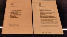 2x Schweizer Postleitzahlen Verzeichnis Vintage Sammlerstück