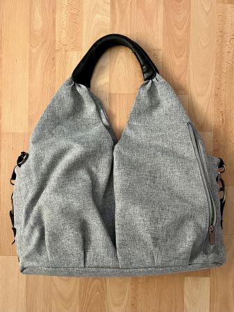 Wickeltasche Lässig Hellgrau
