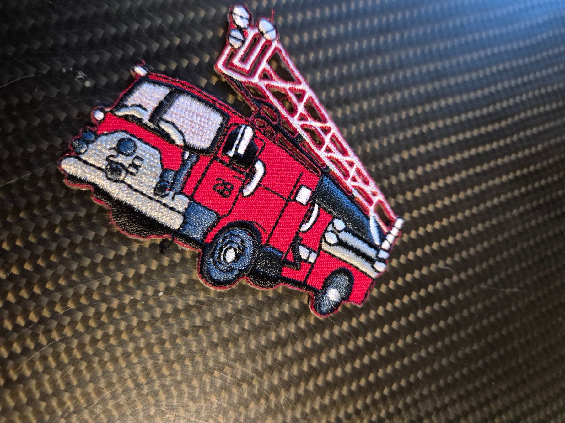 Patches: Bügelbild "Feuerwehrauto" – Neu (gemäss Beschreibung) aus Dietikon von grafad