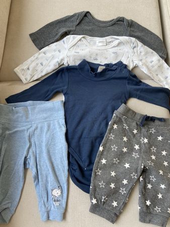 Baby Kleiderpaket, Grösse 62/68, Bodies und Hösli