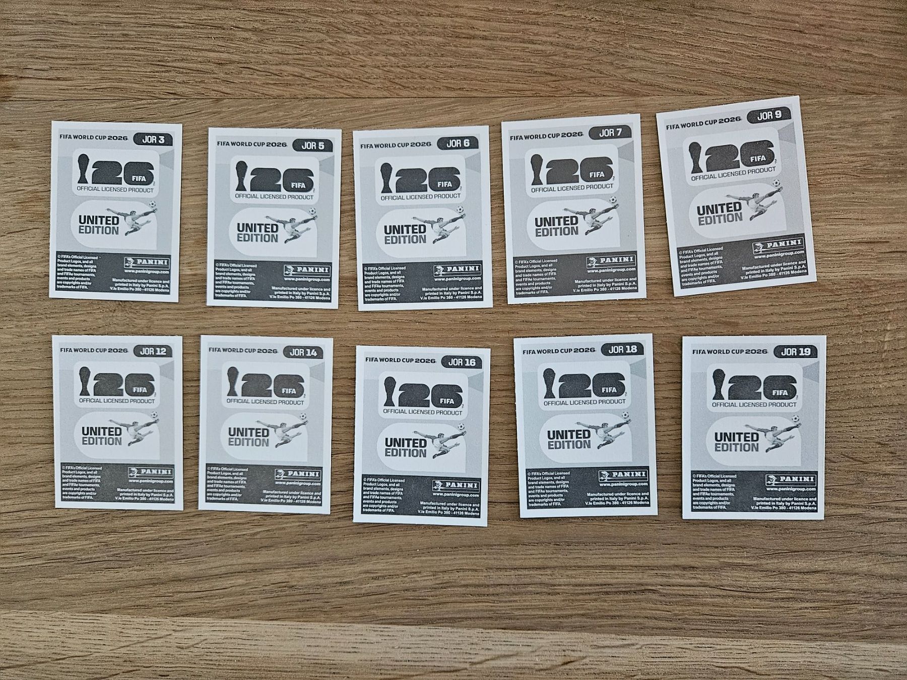 Panini Carte collezionabili: Panini WM 2026 JOR – Nuovo (secondo la descrizione) da Villars-sur-Glane venduto da Bolinot 1