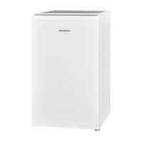 962 - Einbaukühlschrank Unterbau 84cm mit Gefrierfach