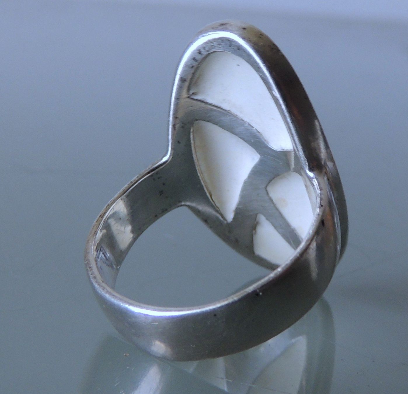 Anelli: Perlmutt Silber 925 Fingerring Gr. 56 – Usato da Waldenburg venduto da schaller707 2