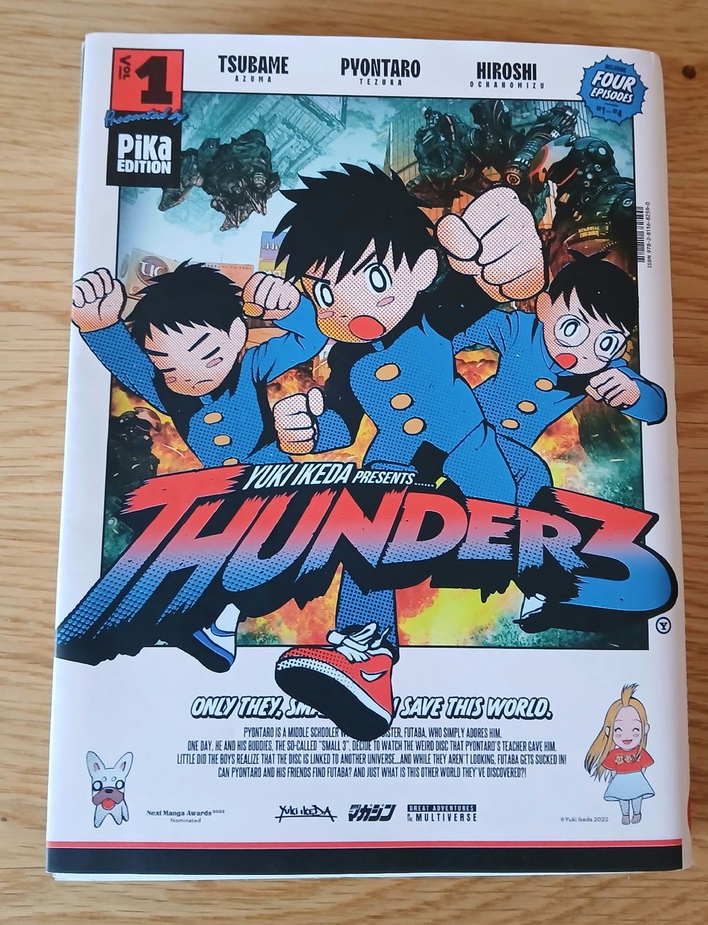Fumetti: Manga Thunder3 Vol 1 – Usato da Sciernes-d'Albeuve venduto da Dojo004