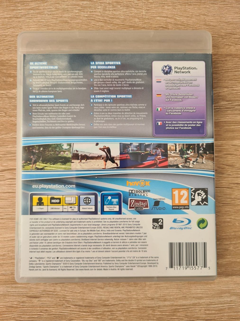 Giochi: Sport Champions PS Move (Multilanguage) - PS3 – Usato da Carouge GE venduto da Gasco 1