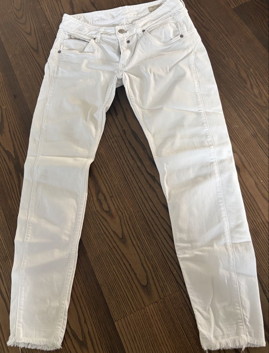 Jeans: Jeans, weiss, Gr.36 – Usato da Dielsdorf venduto da sissy04