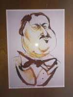 Caricatures Hitchcock Balsac et Lénine
