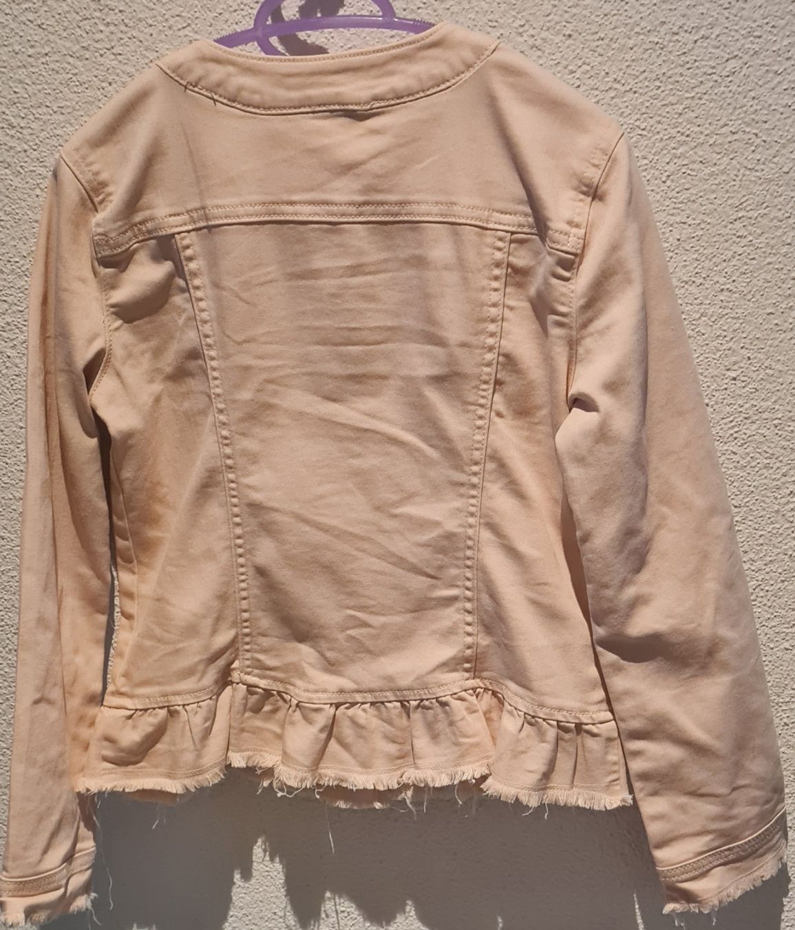 Benetton Jacken & Mäntel: Jeansjacke Benetton Gr. 134 – Gebraucht aus Beinwil Freiamt von tafa8 1