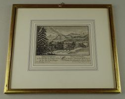 DIETZENBERG, DIETSCHIBERG LUZERN, KUPFERSTICH 1754/57