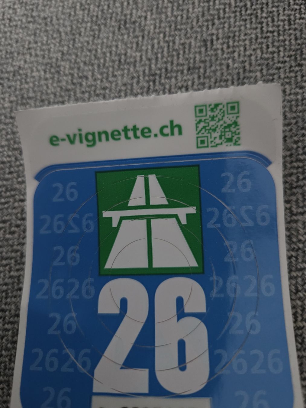 Autobahnvignetten: Autobahn Vignette 2026 neu – Neu und originalverpackt aus Belp von lkokai