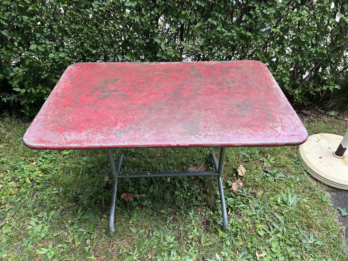 Tavoli: Bigla Blechtisch Gartentisch 109x69x74 cm – Usato da Zürich venduto da ann_9fv5