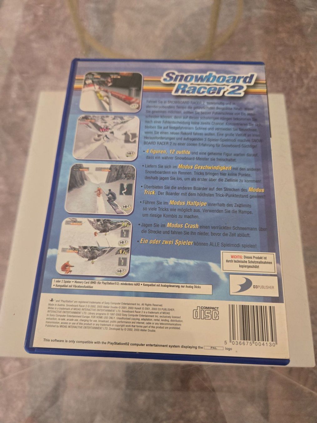 Giochi: Snowboard Racer 2 PS2 – Usato da Bussigny venduto da Kfdlt 1