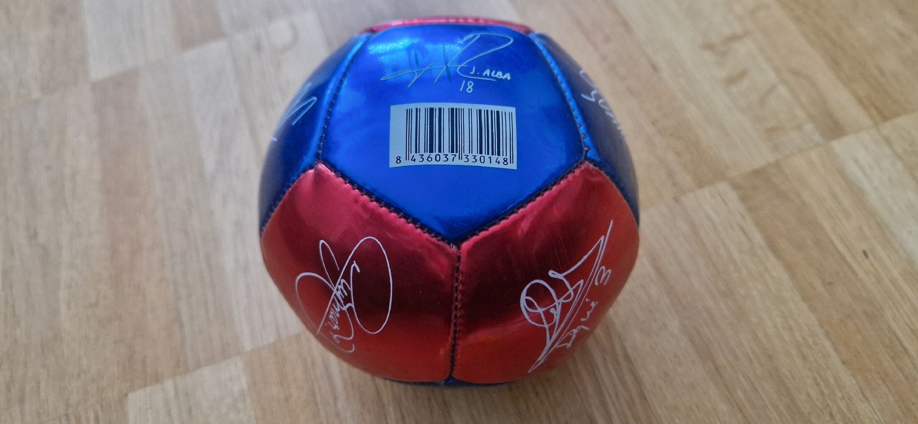 FC Barcelona Palloni: FC Barcelona Fussball mit Autogrammen – Usato da Riehen venduto da Aconitum 1