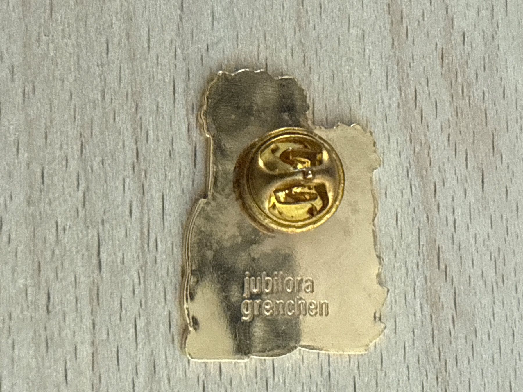 Plaketten & Abzeichen: Pin WM-GOLD – Gebraucht aus Glattbrugg von Schweigmatt 1