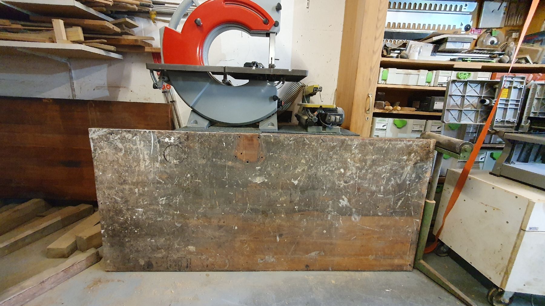 Werkbänke: Arbeitsplatte Buche 4cm Werkbank – Gebraucht aus Stein am Rhein von bali68