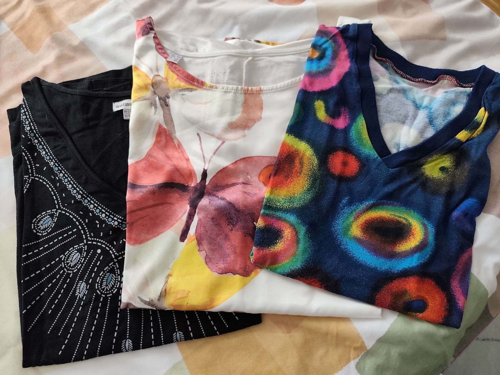 Lotti di vestiti: 3 tolle Kurzarm -Shirts gr. 50/52 – Usato da Glarus venduto da Tutticolori55 1