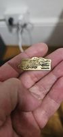 Pin's vintage Atlas Copco - Rocket Boomer (Engin de chantier