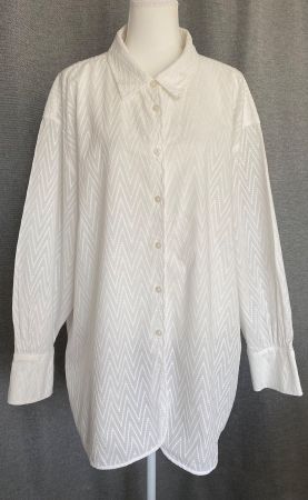 Tommy Hilfiger Longbluse aus Baumwolle Grösse XXL