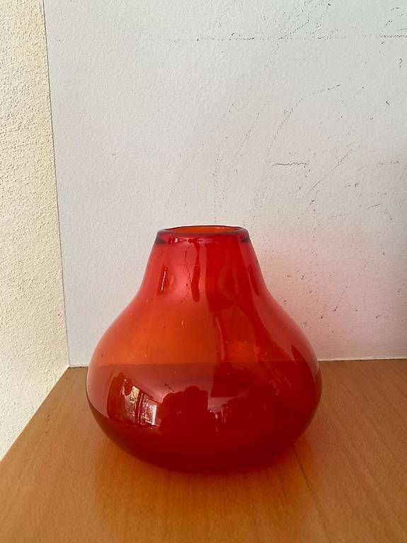 Vasen & Gefässe: Vintage Vase Glas – Gebraucht aus Biel/Bienne von gneist2012
