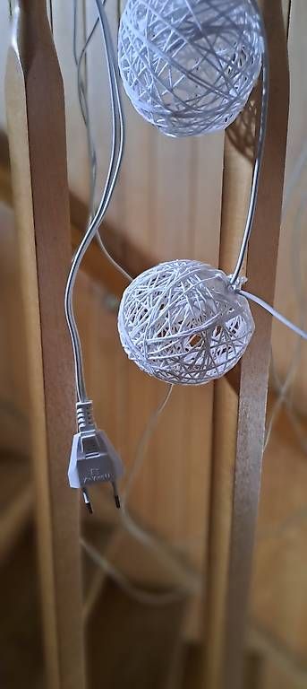 Ghirlande e barre luminose: Elektrische Lichterkette warmweiss – Usato da Buttisholz venduto da Seeblick666 1