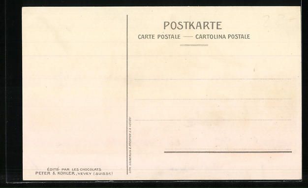 Cartoline postali: Litho Neuchatel, Chateau de Cressier – Usato da Berlin venduto da bartko-reher 1