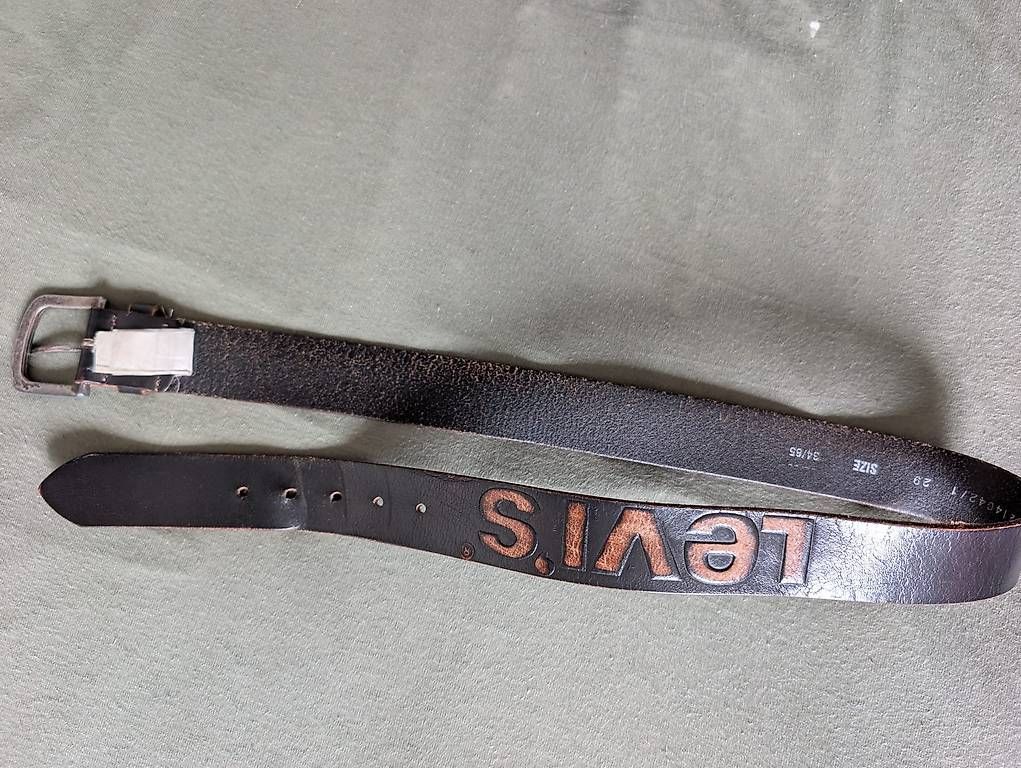 Cinture: Levi's Leather Belt - Size 34/85 – Usato da Schlieren venduto da mai_ls28 1