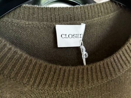 Closed! neuer Kaschmirpullover oliv Gr. S