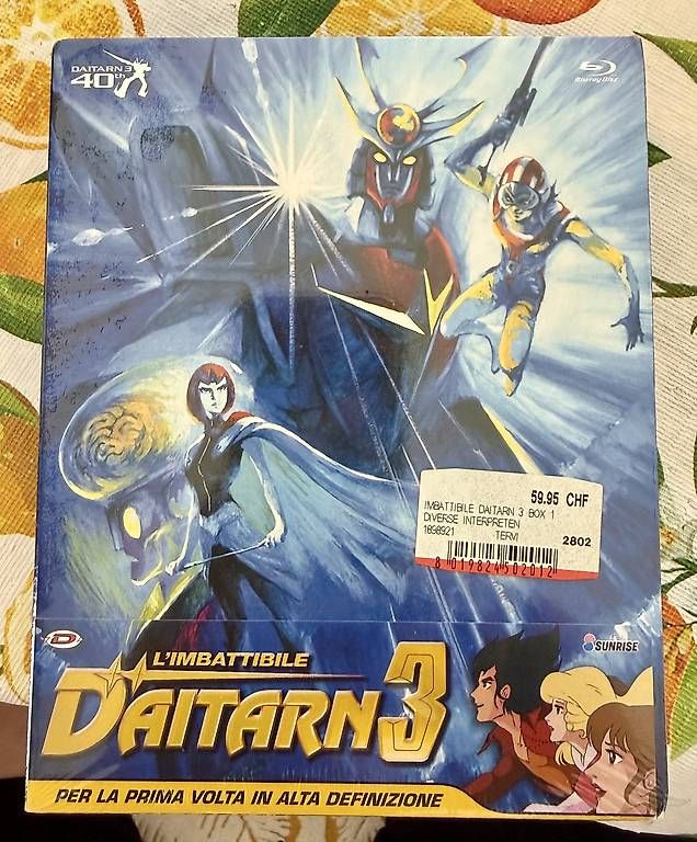 Tutti i DVDs: Daitarn3 Blu-Ray  – Nuovo e nell'imballaggio originale da Biasca venduto da dan_96w9