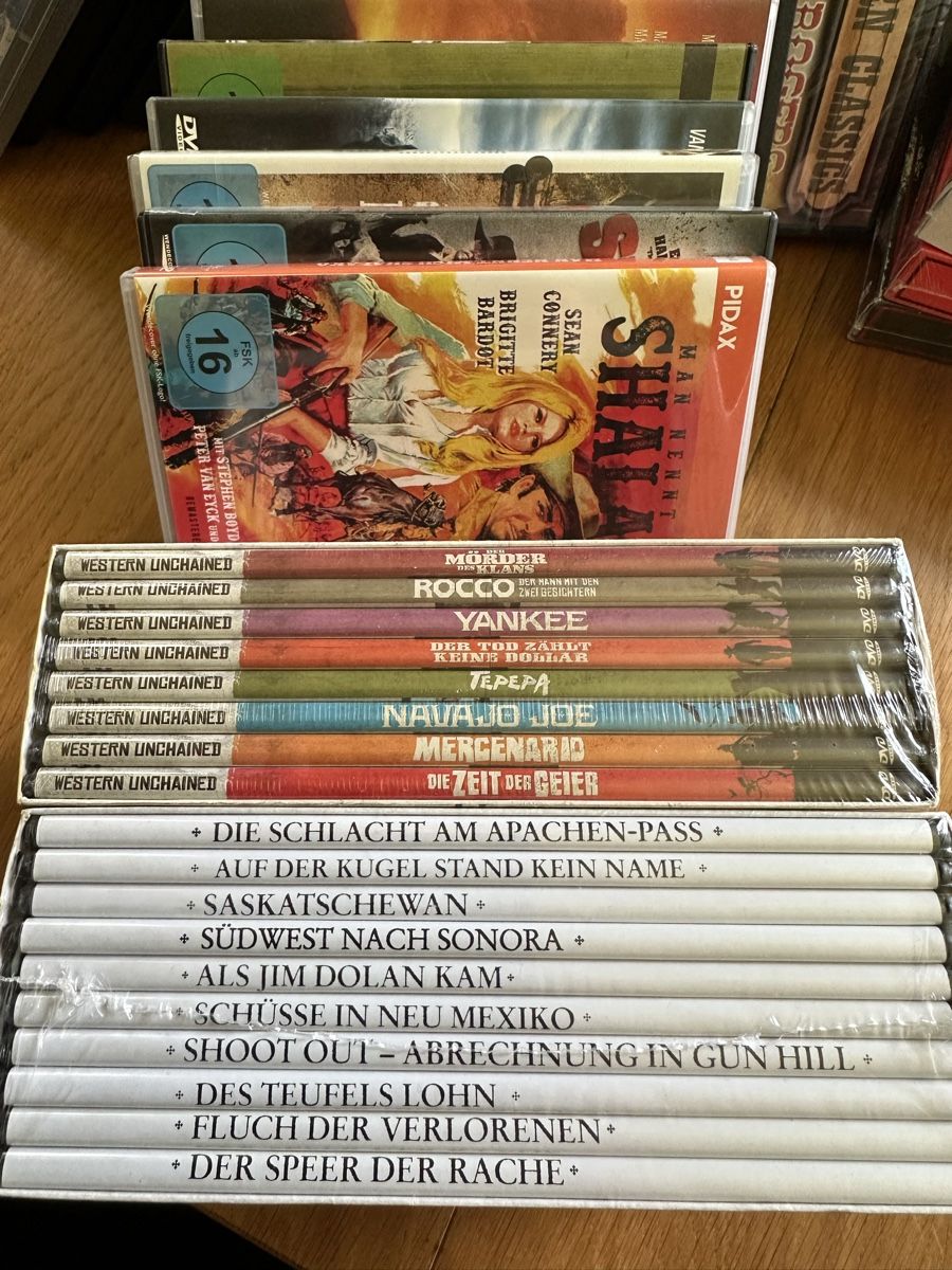 Alle DVDs: Große 75x Western, Sammlung Boxen OVP dvd – Gebraucht aus Benken ZH von Audi-erich 6