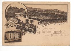 LITHO Gruss aus TROGEN Glückwunsch zum Neuen Jahr