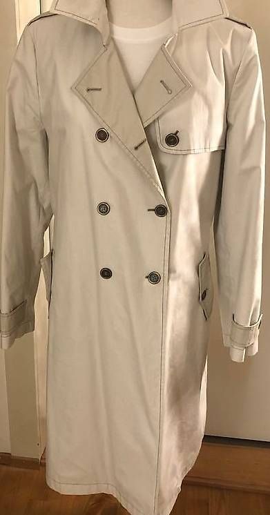 Cappotti: Trenchcoat, weiss, Grösse 42 – Usato da Zürich venduto da Cds10