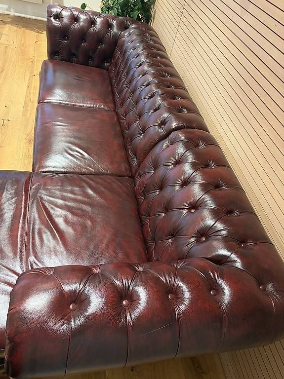Divani: Chesterfield Brenton Büffelleder couch – Usato da Küssnacht am Rigi venduto da ced_s9vw 3