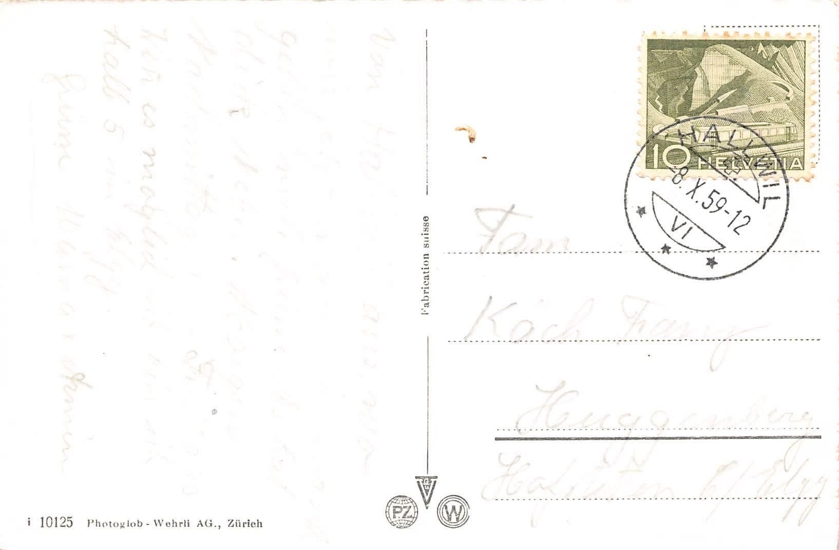 Cartes postales: Hochdorf  Schulhaus – D'occasion à Bichelsee par Gloeckner 1