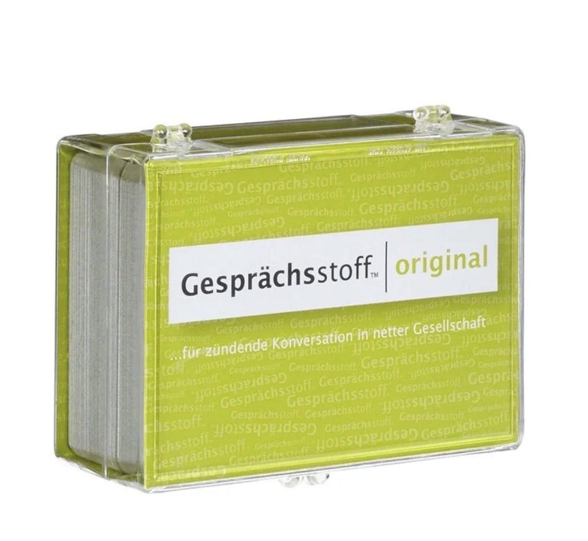 Giochi: Gesprächsstoff: Original, Kartenspiel – Nuovo (secondo la descrizione) da Schlieren venduto da CP2005