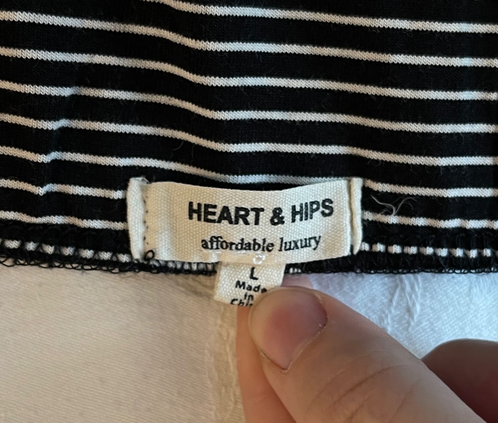 Top: Gestreifter Bodysuit, Gr. L – Nuovo e nell'imballaggio originale da Rapperswil SG venduto da Letas_closet 4
