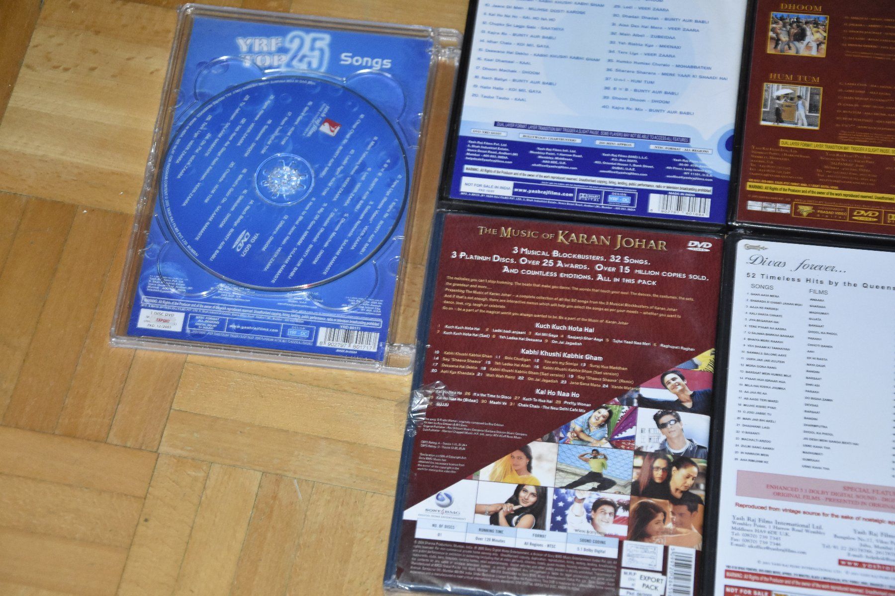 Musik- & Konzertvideos: Bollywood DVD Collection – Neu (gemäss Beschreibung) aus Belmont-sur-Yverdon von  8