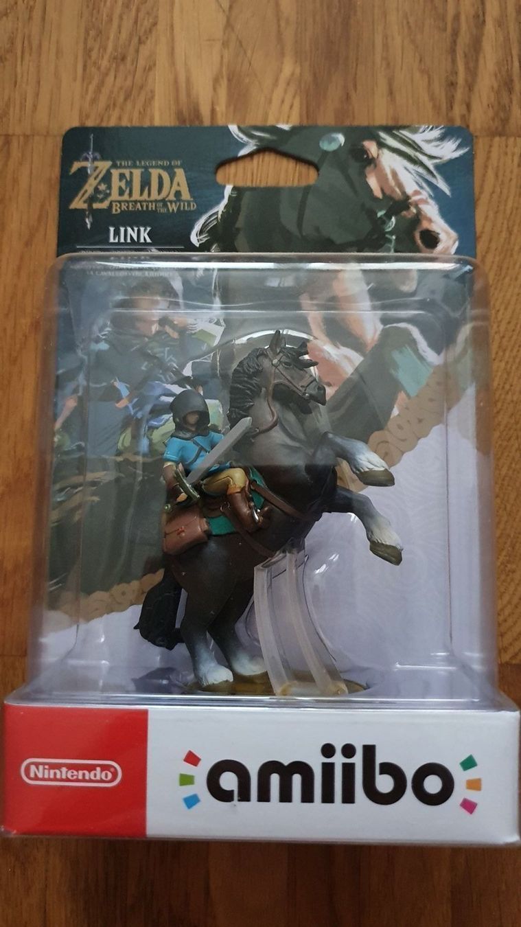 Nintendo Spiele: Amiibo Link à cheval / Reiter NEU&OVP – Neu und originalverpackt aus Puidoux von Svreber