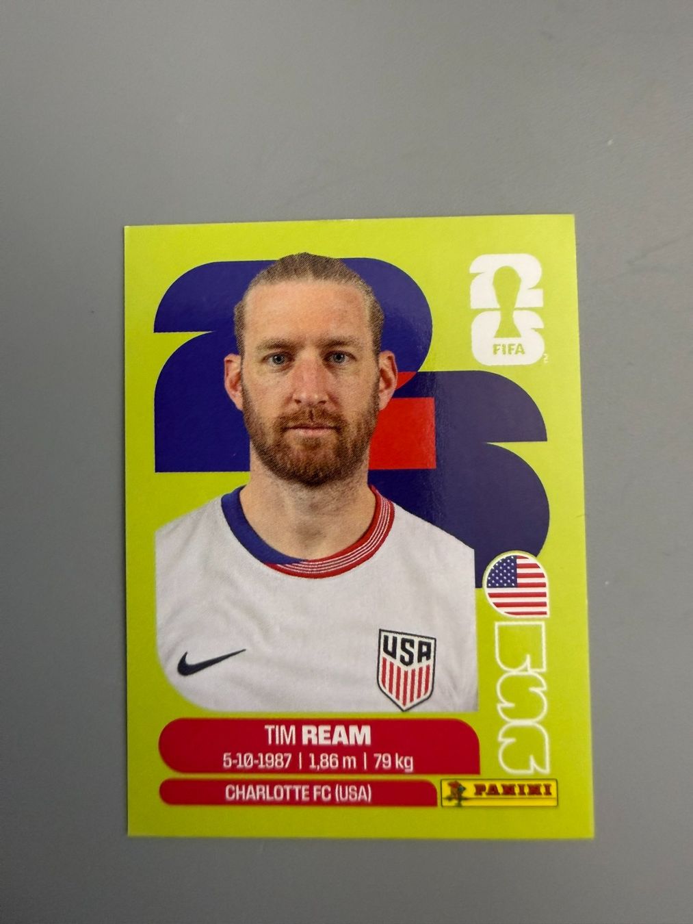 Panini Cartes à collectionner: Panini Tim Ream USA4 – D'occasion à Liebefeld par Ronaldo-1996